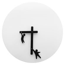 Load image into Gallery viewer, Little Men Clinging Wall Clock