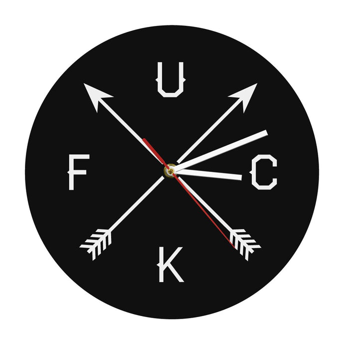 F#ck Wall Clock