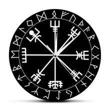 Load image into Gallery viewer, Viking Mythology Wall Clock