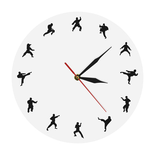 Taekwondo Wall Clock