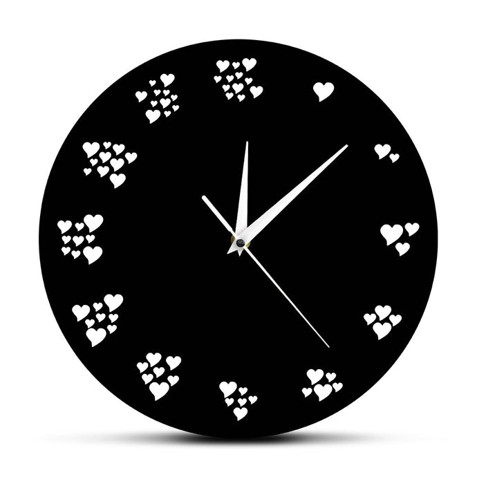 Every Second I Love You Wall Clock